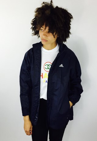 ADIDAS WATERPROOF FESTIVAL MAC REFLECTIVE BACK LOGO