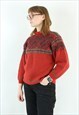 DALE OF NORWAY GARN 1995 WOOL PULLOVER KNIT JUMPER SWEATER