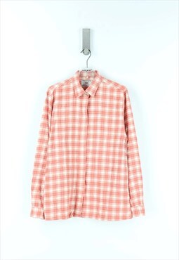 Levi's Long Sleeve Checked Shirt in Pink - 44