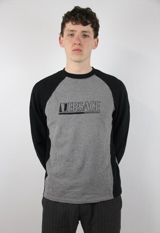 VINTAGE VERSACE 90'S THICK T-SHIRT
