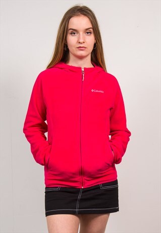 COLUMBIA 90'S PINK FLEECE JACKET