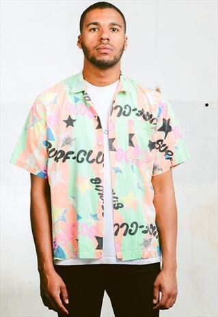VINTAGE SURFER PATTERN SHIRT