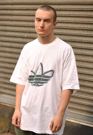 VINTAGE 90S ADIDAS TREFOIL TSHIRT