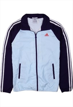 Vintage 90's Adidas Windbreaker Track Jacket Full Zip Up