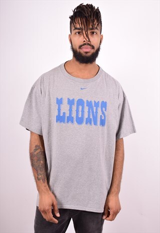 NIKE MENS VINTAGE T-SHIRT TOP XL GREY 90'S