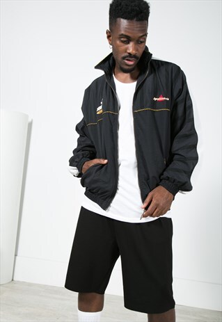 VINTAGE 80S USA PUMA SHELL SPORT JACKET / S1370