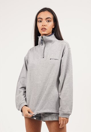 champion zip through sweater 90s