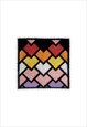 EMBROIDERED BLOCKING QUILTING DESIGN IRON ON PATCH 