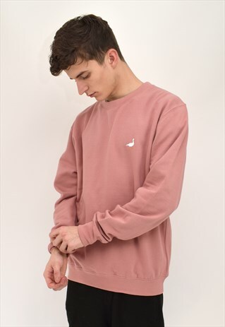 G&G UNISEX DUSKY PINK GOOSE SWEAT