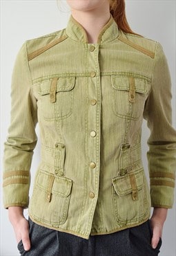 Vintage Military Jacket Green 