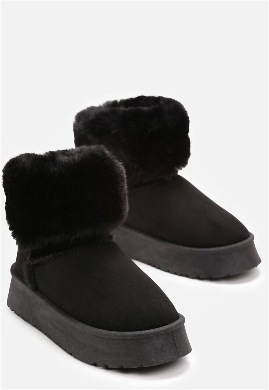 Asos fur lined outlet boots