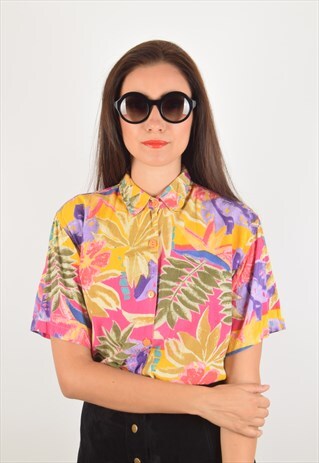 VINTAGE SHIRT FESTIVAL PRINT 90'S (1173)