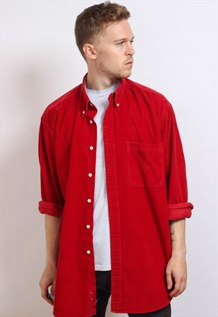 VINTAGE NAUTICA CORDUROY SHIRT
