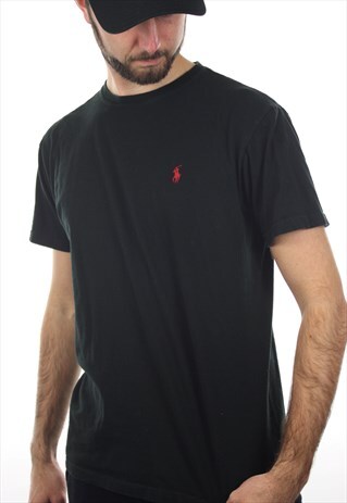 VINTAGE RALPH LAUREN SMALL LOGO T SHIRT TEE
