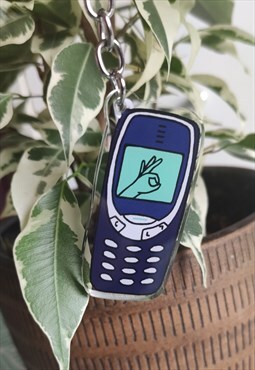 Nokia Phone 3310 - Acrylic Keychain