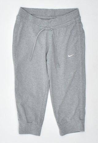 VINTAGE 90'S NIKE TRACKSUIT TROUSERS CAPRI GREY