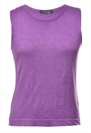 BEYOND RETRO VINTAGE FINE KNIT SWEATER VEST - S