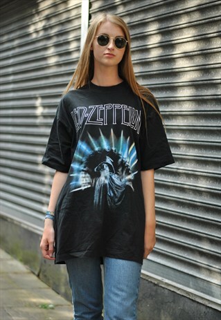 VINTAGE OVERSIZED LED ZEPPELIN BAND TSHIRT