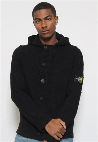 VINTAGE STONE ISLAND HOODED JUMPER