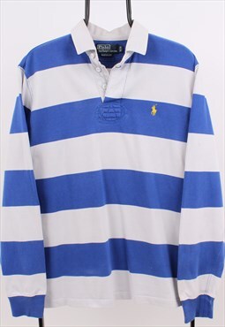 Mens Vintage ralph lauren rugby polo top