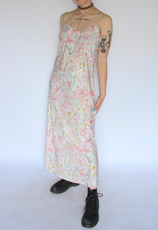 FLORAL SLIP DRESS