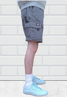 Grey Cargo Shorts
