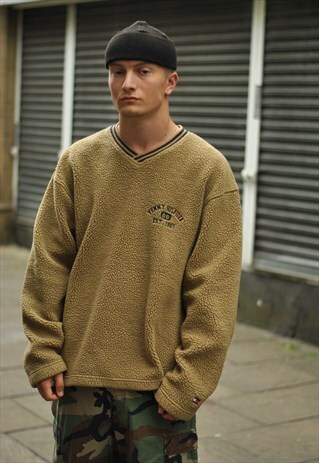 RARE VINTAGE 90S TOMMY HILFIGER FLEECE SWEATER