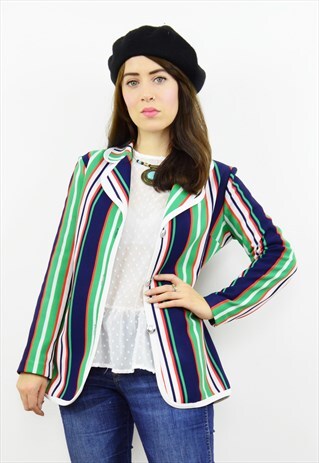 VINTAGE 70S THIN STRIPED BLAZER