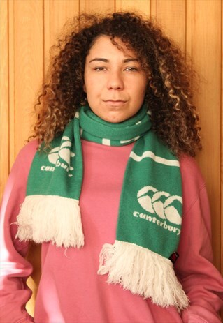 GREEN IRELAND FOOTBALL SCARF