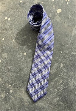Vintage 90s Clueless Style Checkered Tie