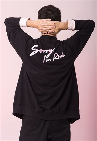 JACKET IN BLACK WITH LOGO