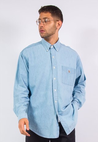VINTAGE RALPH LAUREN DENIM SHIRT
