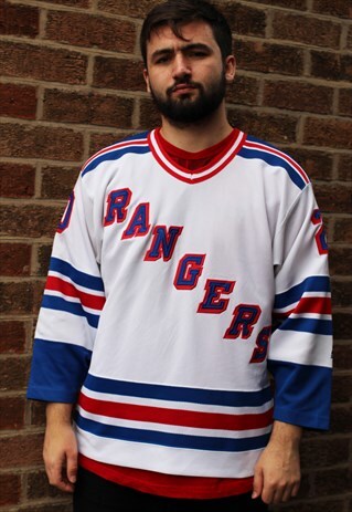 VINTAGE STARTER NEW YORK RANGERS NHL HOCKEY JERSEY