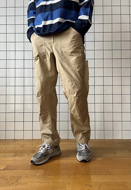 Vintage POLO RALPH LAUREN Pants Military Double Knee Beige
