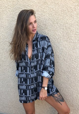 OVERSIZED RETRO 90S 80S VINTAGE UNISEX FESTIVAL SHIRT
