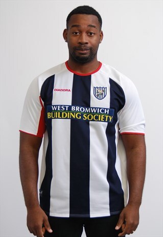 WEST BROMWICH ALBION HOME FOOTBALL SHIRT