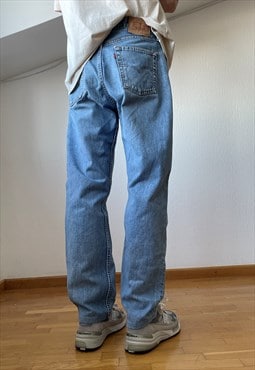 Vintage LEVIS Jeans Denim Pants 90s Washed Blue