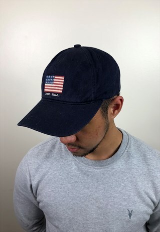 VINTAGE BLUE RALPH LAUREN CAP