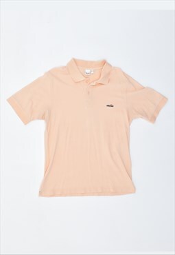 Vintage 90's Ellesse Polo Shirt Orange