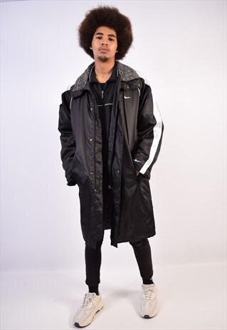 VINTAGE NIKE WINDBREAKER COAT BLACK