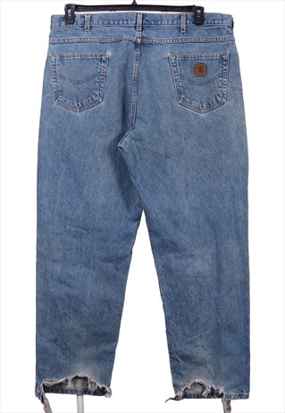 Carhartt 90's Denim Straight Leg Jeans / Pants 42 Blue