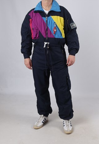 VINTAGE HEAD FULL SKI SUIT SNOW SPORTS UK L 42 - 44" (J9H)