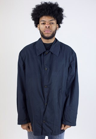 VINTAGE 90S TRUSSARDI SPORTSWEAR NAVY JACKET