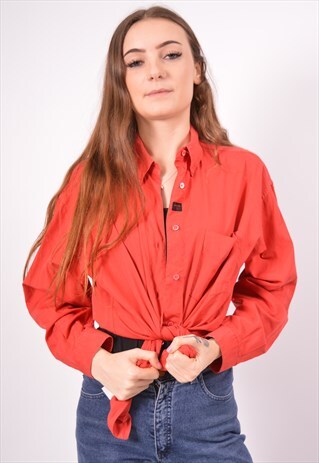 VINTAGE VALENTINO SHIRT RED
