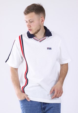 90S VINTAGE FILA TENNIS GOLF POLO SHIRT