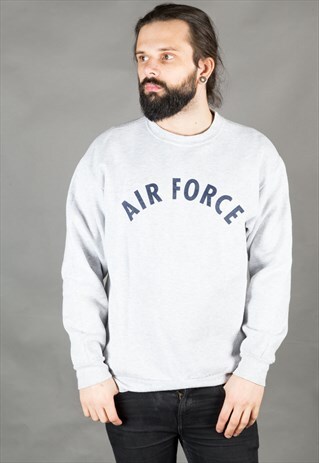 VINTAGE 90S AIR FORCE SWEATER