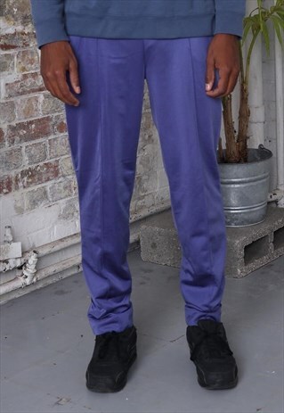 VINTAGE SERGIO TACCHINI TRACK PANTS LOGO PURPLE