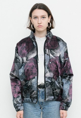 SILKY BOMBER JACKET