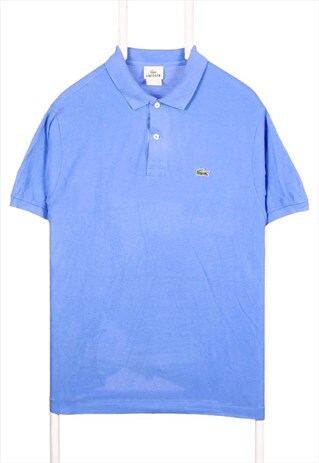 VINTAGE 90'S LACOSTE POLO SHIRT BUTTON UP SHORT SLEEVE SMALL