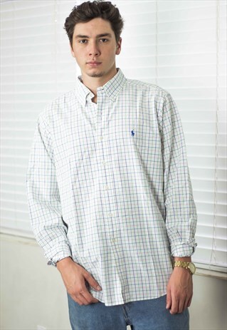 VINTAGE RALPH LAUREN TOP LONG SLEEVE 90S XL 9.1